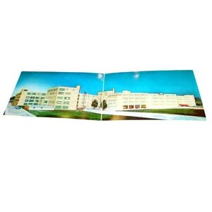 Vintage Avon Manufacturing Laboratories Suffern NY Panoramic Postcard Dexter